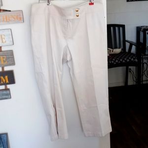 Michael kors off-white capris